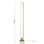 Торшер Altus 4221-1F, LED*62W, 4960LM, 4000K. ТМ F-Promo