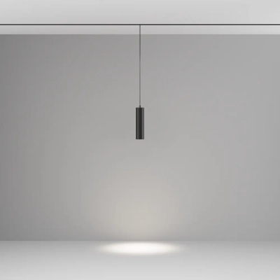 Трековый подвесной светильник Фокус / Focus Led Exility 2700-6000K 12Вт 36° Dim Smart, TR041-4-12W3K-M-DS-B. TM Maytoni