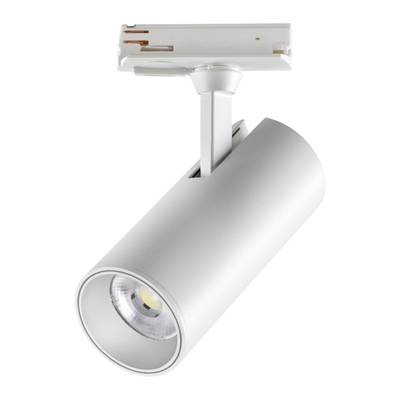 359160 PORT NT23 121 белый Светильник трековый однофазный трехжильный IP20 LED 24W 220V 4000К 2300Лм SELENE