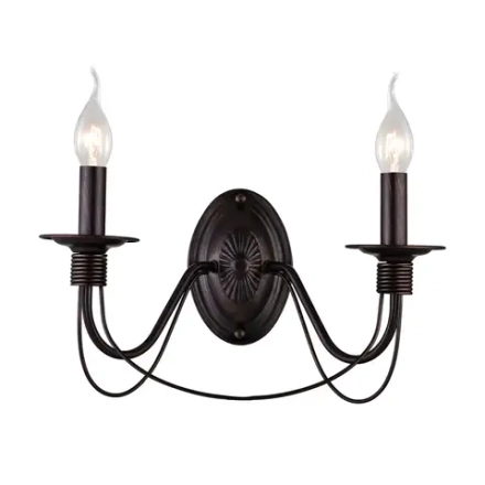 Настенный светильник (бра) Velia FR2046-WL-02-BR, E14х2. TM Maytoni