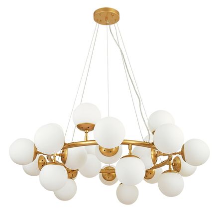 Подвесная люстра Arte Lamp BOLLA A1664SP-25GO, 25хE14