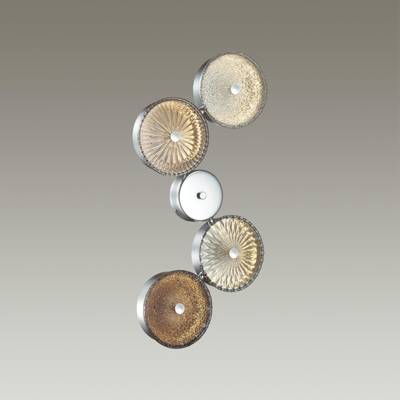 5416/25WL L-VISION ODL_EX23 155 хром/разноцветный металл/стекло Бра LED 25W 4000K CARAMELLA