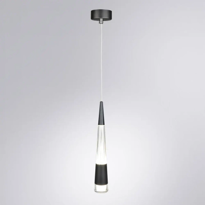 Подвесной светильник Arte Lamp SABIK A6576SP-1BK, 1хLED