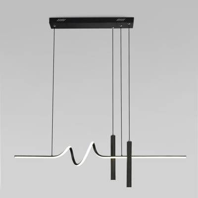 Подвесной светильник 90267/2 черный, LED