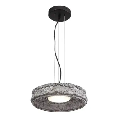 SL6143.413.01 Светильник подвесной ST-Luce черный/дымчатый LED 1*15W 4000K