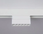 Светильник светодиодный поворотный для шинопровода Magnetic GL4038 WH белый IP20 6W 4200K 48V 24° 115*22*105