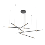 Подвесная люстра Arte Lamp ERRAI A2195SP-5BK, 1хLED