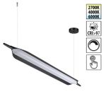 359544 LEDO NT25 328 черный Светильник подвесной диммируемый со сменой цв.температуры (сенсор) IP20 LED 32W 2700/4000/6000K 100-240V ALA