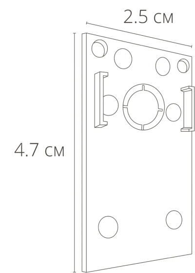 Коннектор-заглушка для магнитного шинопровода Arte Lamp LINEA-ACCESSORIES A482106