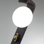 5434/1F NATURE ODL_EX26 черный/золотистый/металл/акрил/декор металл Уличный наземный светильник 60см IP54 G9 1*15W max LUMA