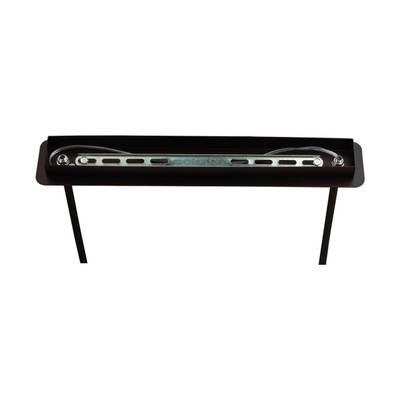 6555/8C CLASSI LN25 черный/дымчатый/металл/стекло Люстра потолочная E14 8*40W 220V MADONNA