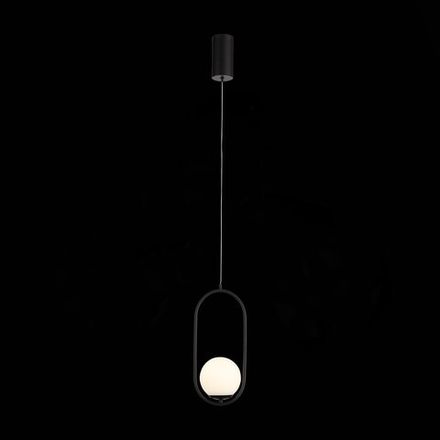 SL395.403.01 Подвес ST-Luce Черный/Белый LED 1*8W 4000K