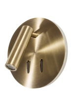 Настенный светильник Crystal Lux CLT 223W BZ 1400/514