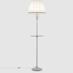 Citilux Вена CL402920T Торшер патина со столиком и белым абажуром