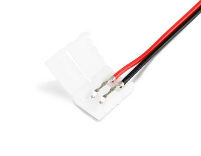 Соединитель гибкий односторонний для светодиодной ленты 2835 12/24V GS7051 (2 конт.) 150 мм (10шт)