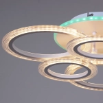 09812-3.3-3+3A WH (RGB) светильник потолочный Reluce, LED