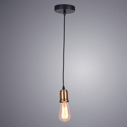 Подвесной светильник Arte Lamp MAZZETTO A4290SP-1BK, 1хE27