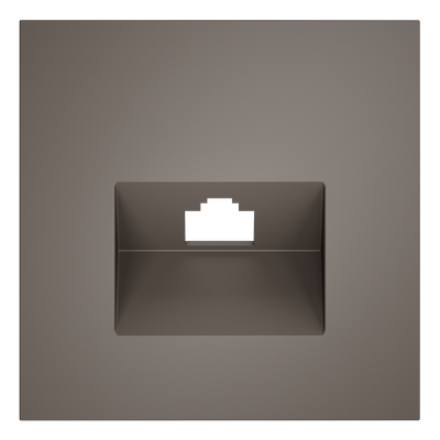 VLS001314 Накладка для розетки компьютерной RJ45 кат.6, S70 (капучино). (ТМ Maytoni)