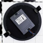 Citilux Омега CLD50R222 LED Встраиваемый светильник с диммером Чёрный