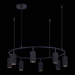 SL1213.403.08 Светильник подвесной ST-Luce Черный/Черный GU10 8*5W 4000K