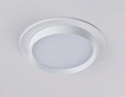 Светильник встраиваемый TN5225 WH белый GX53 D110*35