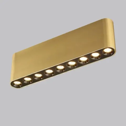 7093/21CL HIGHTECH ODL25 335 Потолочный светильник бронзовый/металл/акрил IP20 LED 13W 988Лм 3000K 220V SMALL