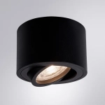 Точечный накладной светильник Arte Lamp UNITO A2260PL-1BK, LED