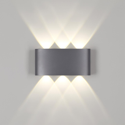 358460 STREET NT20 376 темно-серый Ландшафтный настенный светильник IP54 LED 4000K 6W 85-265V CALLE