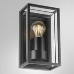 Уличный настенный светильник Arte Lamp MARFIK A2322AL-1BK, 1хE27
