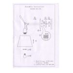 SL464.011.01 Бра ST-Luce Хром/Белый E27 1*60W (из 2-х коробок)