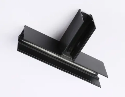 Коннектор T-образный для накладного шинопровода Magnetic GL3374 BK черный 170*85*53.7
