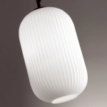 4752/1 PENDANT ODL21 411 белый/черный Подвес E27 60W ROOFI