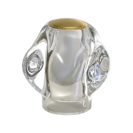 5085/2TL L-VISION ODL25 563 золото/прозрачный/металл/акрил Настольная лампа 4000K 120Лм LED 2W JEMSTONE