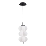 SL6121.403.01 Светильник подвесной ST-Luce Черный/Белый LED 1*9W 3000K