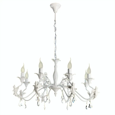Подвесная люстра Arte Lamp ANGELINA A5349LM-8WH, 8хE14