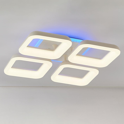 Citilux Паркер Смарт CL225A240E RGB Умная люстра Белая