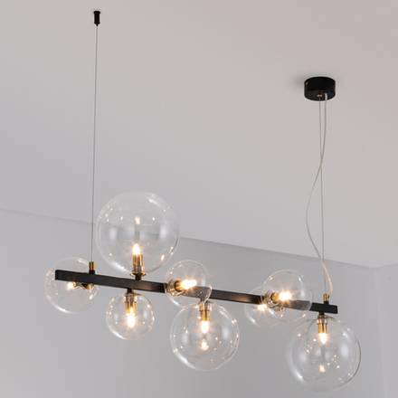 Подвесная люстра Arte Lamp VINCENT A7790SP-8BK, 8хG9