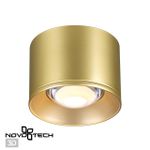 358669 OVER NT21 230 золото Светильник накладной светодиодный IP20 LED 4000К 12W 220V PATERA
