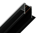 Шинопровод встраиваемый под ГКЛ 12,6мм Magnetic 220V GL1010 BK черный IP20 2000*62.5*56 (заглушки в комплекте)