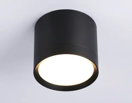 Накладной точечный светильник GX53 TN5351 BK черный GX53 D82*70