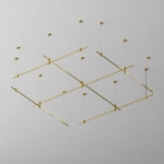 Шинопровод 2 м Flarity латунь, TRX154-112BS. TM Maytoni