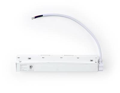 Блок питания внутренний с вводом питания для шинопровода Magnetic GL3650 WH белый IP20 100W 48V 225*45*23