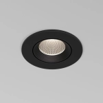 Светильник встраиваемый светодиодный Even 7W 4000K черный 25094/LED