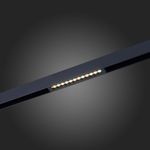 ST655.496.09 Светильник трековый Черный LED 1*9W 2700K-6000K 700Lm Ra&gt;90 24 IP20 L220xW25xH41 220V