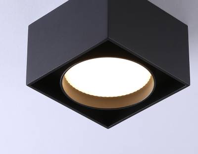 Светильник накладной TN70866 BK черный GX53 max 12W 95*95*62