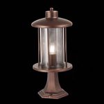 SL080.405.01 Светильник уличный наземный ST-Luce Темный кофе/Прозрачный, Темный кофе E27 1*60W