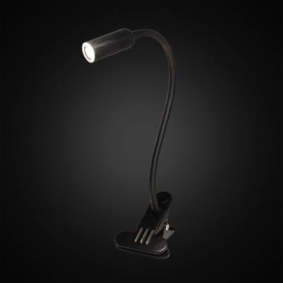 Citilux Ньютон CL803061N LED Лампа на прищепке с диммером Чёрная
