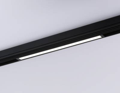 Светильник светодиодный диммируемый для шинопровода Magnetic 220V GL1282 BK черный IP20 18W 3000K-6400K 120° 452*25*42 (Без ПДУ)