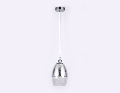 Подвесной светильник со сменной лампой TR3622 CH/CL хром/прозрачный E27 max 40W D150*1050
