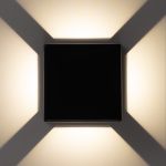 Citilux STELS CLU0721 LED Уличный настенный светильник Чёрный